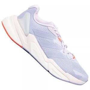 Light purple adidas woman’s jet boost gym shoes